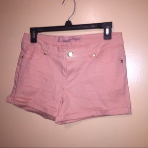 Pink coral shorts!